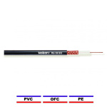 RG59BU PVC COAXIAL ΚΑΛΩΔΙΟ (Κουλ. 100m) TASKER