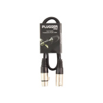 ΚΑΛΩΔΙO ΗΧΟΥ XLR-XLR 0.60m PLUGGER