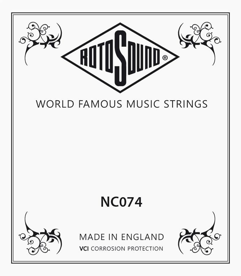 3340 ROTOSOUND NC 0.74 Μονή Χορδή Ηλεκτρικης - Image 1