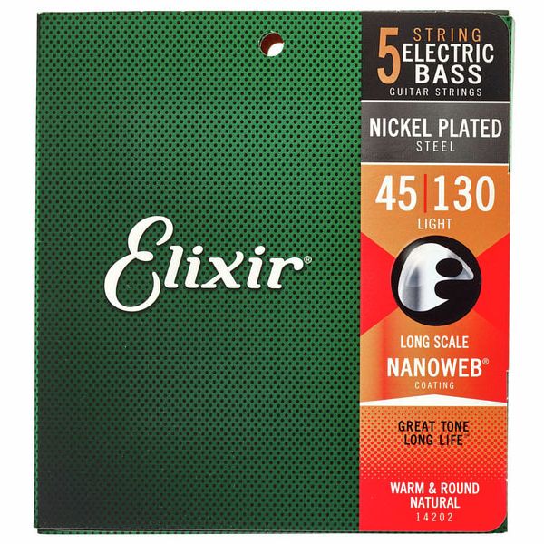 ELIXIR-14202-Nanoweb-Light-Long-Χορδές-5-χορδου-Ηλεκτρικού-Μπάσου-45-130-895443 ELIXIR 14202 Nanoweb Light Long Χορδές 5-χορδου Ηλεκτρικού Μπάσου (45-130 ) - Image 1