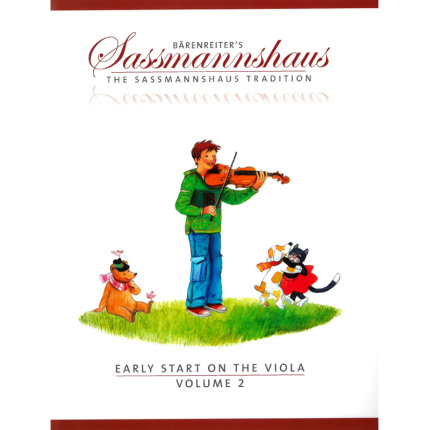 Sassmannshaus - Early Start On The Viola - Volume 2