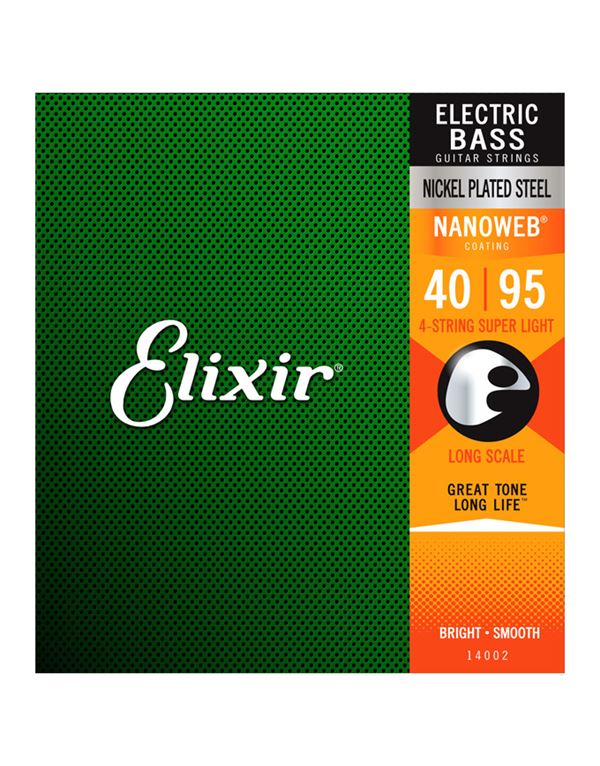 elixir-14002-nanoweb-super-light-chordes-ilektrikou-basou-enlarge ELIXIR 14002 "Nanoweb" Super Light Χορδές Ηλεκτρικού Μπάσου - Image 1