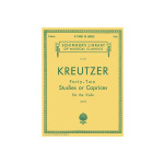 Kreutzer Forty-Two Studies or Caprices