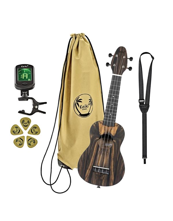 ortega-k3-web-keiki-soprano-ukulele-paketo-enlarge ORTEGA K3-WEB Keiki Soprano Ukulele Πακέτο - Image 1