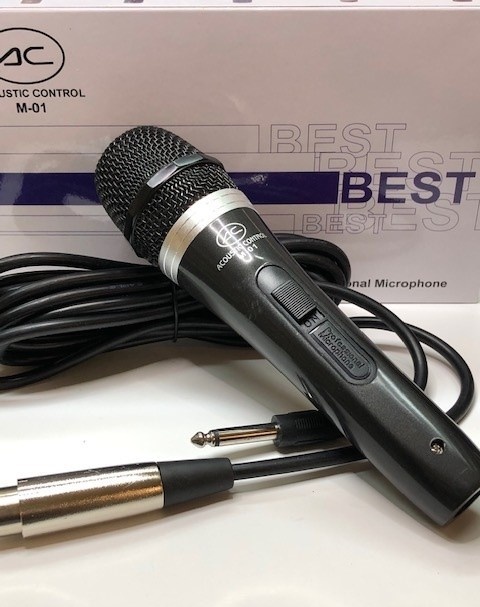 4273 ΜΙΚΡΟΦΩΝΟ ΔΥΝΑΜΙΚΟ MICRO ACOUSTIC CONTROL M 01 - Image 1