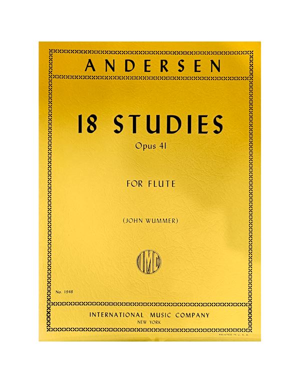 andersen-18-piccolo-studi-op.41-enlarge Andersen 18 Piccolo Studi Op.41 - Image 1