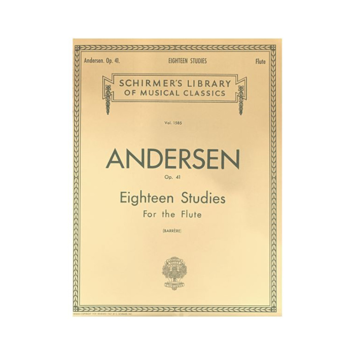 Andersen 18 Studies Op. 41 | ΚΑΠΠΑΚΟΣ