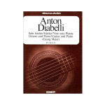 Diabelli Anton Sehr Leicte Stucke Vol. 4 - Very Easy Pieces For Guitar and Piano Vol. 4