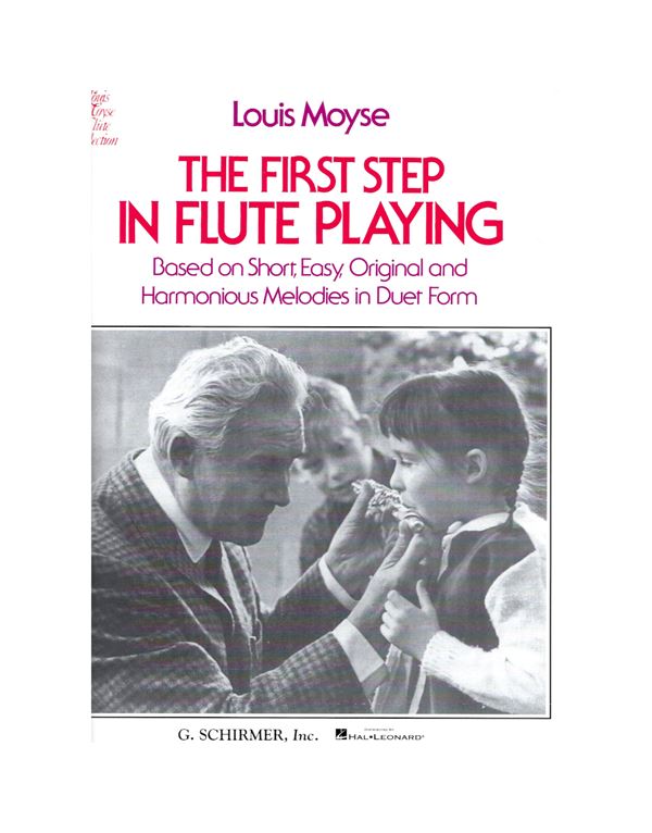moyse-louis-the-first-step-in-flute-playing-enlarge Moyse Louis - The First Step In Flute playing - Image 1