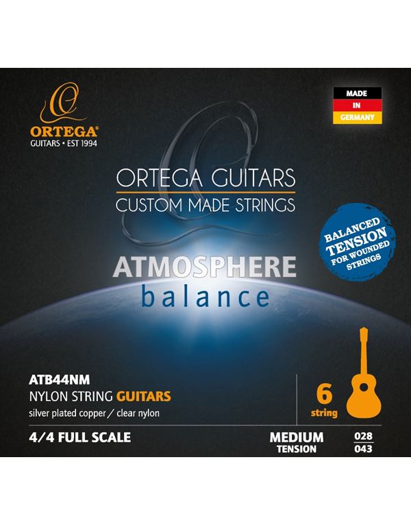 ortega-atb44nm-atmosphere-medium-chordes-klasikis-kitharas-enlarge ORTEGA ATB44NM Atmosphere Μedium Χορδές Κλασικής Κιθάρας - Image 1