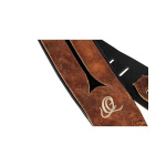 ORTEGA OSBS-1 Ζώνη Κιθάρας - Μπάσου Δερμάτινη Chestnut Tree - Image 2