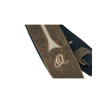ORTEGA OSBS-3 Ζώνη Κιθάρας - Μπάσου Δερμάτινη Desert Stone - Image 2