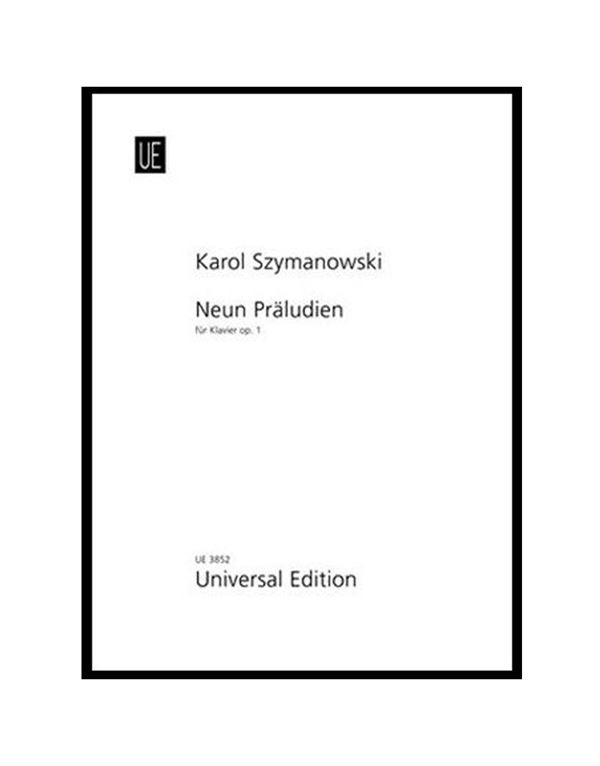 szymanowski-9-preludes-op.1-enlarge Szymanowski 9 Preludes Op.1 - Image 1