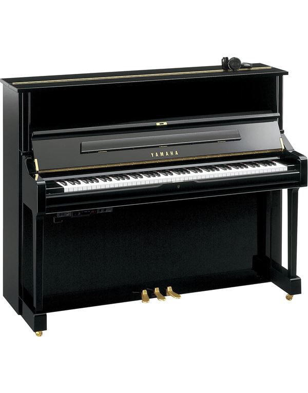 yamaha-u1-sh3-pe-silent-orthio-piano-mavro-gyalistero-enlarge YAMAHA U1 SH3 PE Silent Όρθιο Πιάνο Μαύρο Γυαλιστερό - Image 1