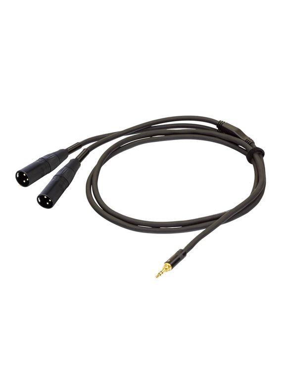 proel-chlp-320-lu15-kalodio-karfi-xlr-1-5m.-enlarge PROEL CHLP-320-LU15 Καλώδιο Καρφί-XLR 1,5m. - Image 1