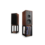 WHARFEDALE Linton Mahogany Red Ηχεία με Βάσεις (Ζεύγος)