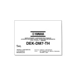 YAMAHA DEK-DM7-TH Theatre Package