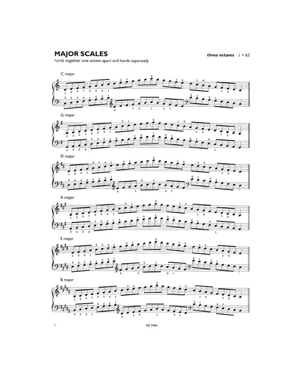 abrsm-scales-arpeggios-grade-5-2009-enlarge ABRSM - Scales & Arpeggios Grade 5, 2009 - Image 1