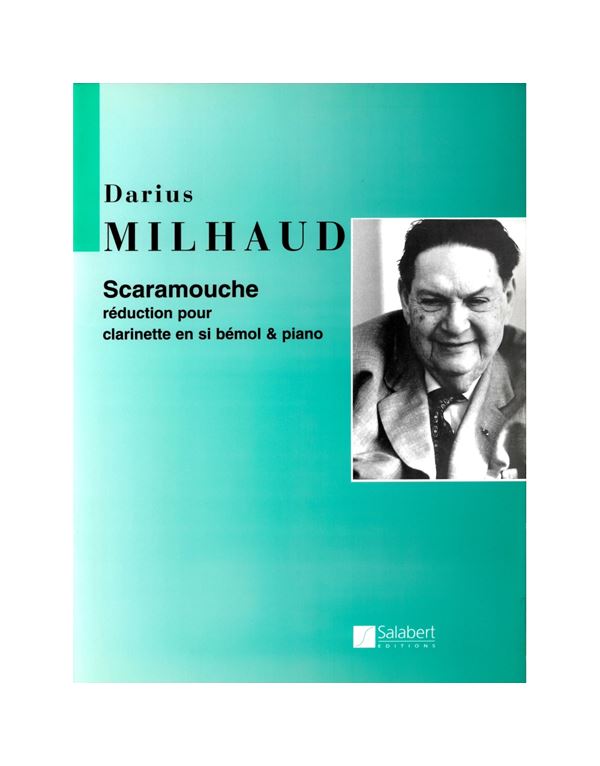 milhaud-darius-scaramouche-reduction-for-clarinet-in-bb-piano-enlarge Milhaud Darius - Scaramouche Reduction For Clarinet In Bb & Piano - Image 1