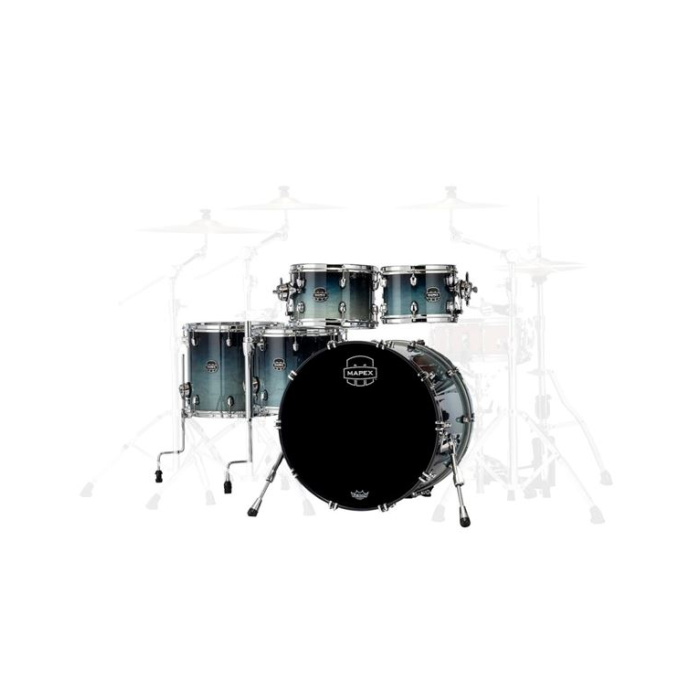 MAPEX SR628XRJ Saturn Studioease Teal Blue Fade Ακουστικό Drum Set | ΚΑΠΠΑΚΟΣ