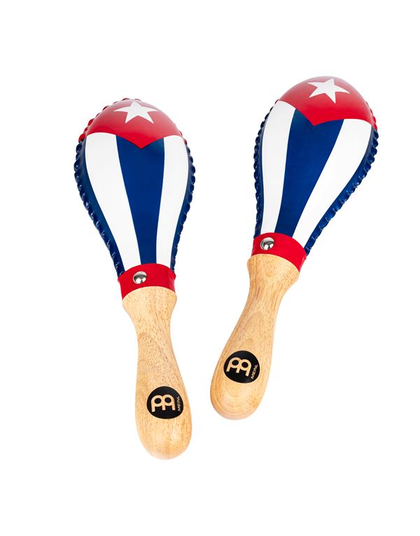 meinl-msm3cu-rawhide-marakes-traditional-cuba-flag-zevgos-enlarge MEINL MSM3CU Rawhide Μαράκες Traditional Cuba Flag (Ζεύγος) - Image 1