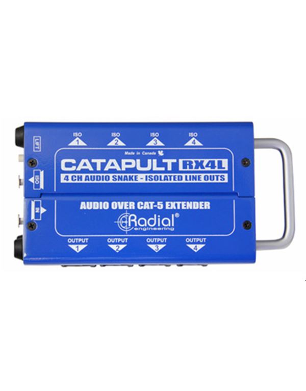 radial-rx4l-catapult-audio-snake-receiver-enlarge RADIAL RX4L Catapult Audio Snake Receiver - Image 1