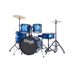 STAGG TIM120B BL Ακουστικό Drum Set με Πιατίνια