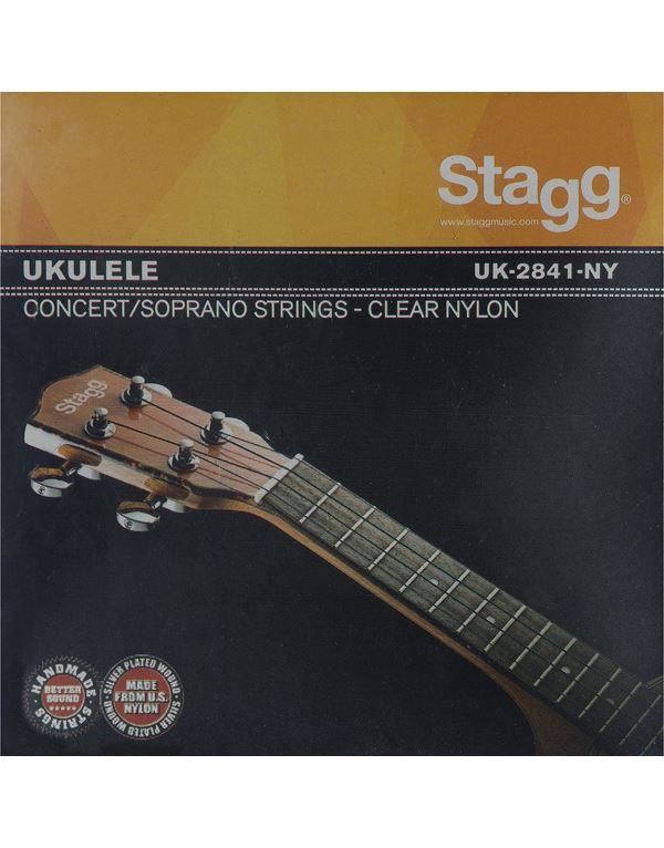 stagg-uk-2841-ny-nylon-set-chordes-ukulele-soprano-enlarge STAGG UK-2841-NY Nylon Σέτ χορδές Ukulele-Soprano - Image 1