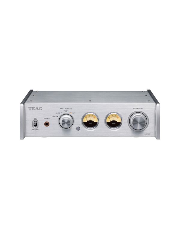 teac-ax-505-silver-stereo-olokliromenos-enischytis-enlarge TEAC AX-505 Silver Stereo Ολοκληρωμένος Ενισχυτής - Image 1