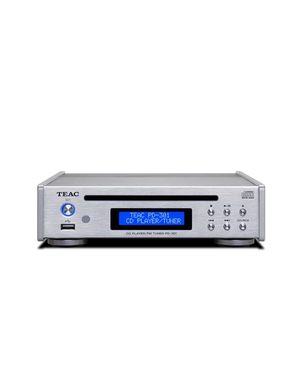 teac-pd-301dab-x-silver-cd-player-dab-fm-usb-enlarge TEAC PD-301DAB-X Silver CD-player/DAB+/FM/USB - Image 1
