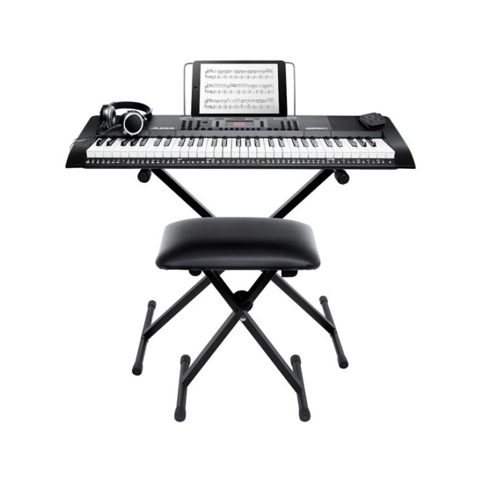 ALESIS HARMONY-61 MK3 Αρμόνιο/Keyboard με Βάση, Κάθισμα, Πετάλι Sustain και Ακουστικά | ΚΑΠΠΑΚΟΣ