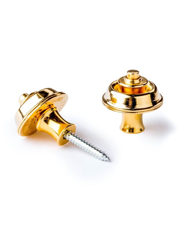 dunlop-sls1104g-straplock-original-gold-enlarge DUNLOP SLS1104G Straplock Original Gold - Image 1