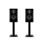 WHARFEDALE Aura1 High Gloss Black + Stands (Ζέυγος)
