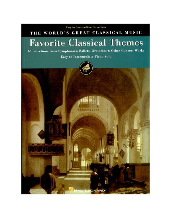 favorite-classical-themes-easy-to-intermediate-piano-solo-enlarge Favorite Classical Themes (Easy To Intermediate Piano Solo) - Image 1