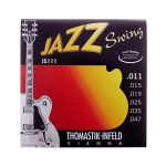 THOMASTIK JS111 Σετ Χορδών Ηλεκτρικής Κιθάρας Jazz Flatwound (11-47)