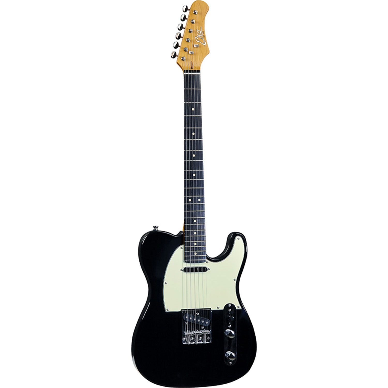 380-1 VT-380 V-NOS BLACK EKO GUITARS - Image 1