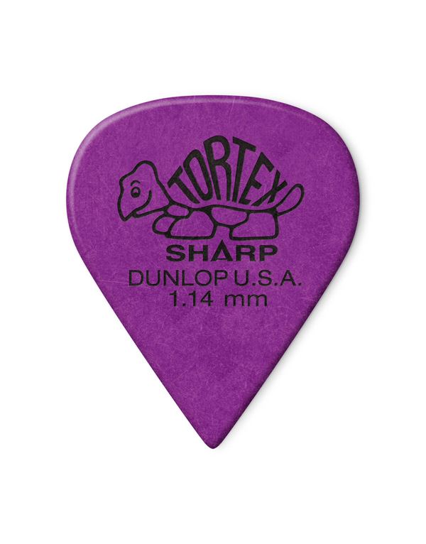 dunlop-412p1.14-tortex-sharp-1.14mm-pennes-12temachia-enlarge DUNLOP 412P1.14 Tortex Sharp 1.14mm Πέννες (12τεμάχια ) - Image 1