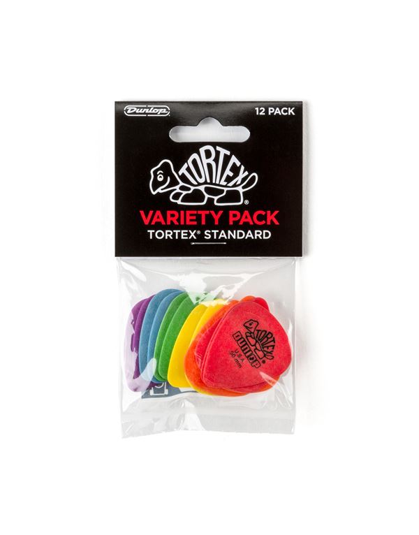 dunlop-pvp418-tortex-standard-pennes-variety-pack-12-temachia-enlarge DUNLOP PVP418 Tortex Standard Πέννες Variety Pack ( 12 τεμάχια ) - Image 1