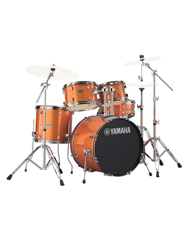 yamaha-rydeen-standard-rdp-2f5or-orange-glitter-akoustiko-drums-set-enlarge YAMAHA Rydeen Standard RDP- 2F5OR Orange Glitter Ακουστικό Drums Set - Image 1