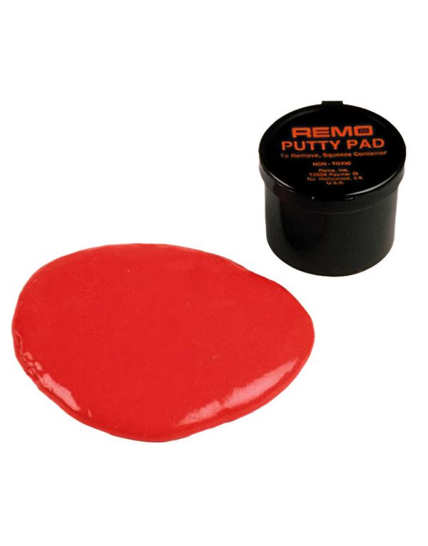 remo-rt-1001-52-putty-practice-pad-red-enlarge REMO RT-1001-52 Putty Practice Pad Red - Image 1