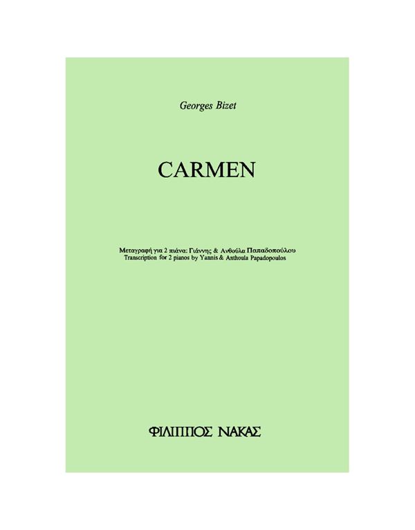 giannis-anthoula-papadopoulou-carmen-bizet-george-diaskevi-gia-2-piana-enlarge Γιάννης & Ανθούλα Παπαδοπούλου - Carmen (Bizet George) Διασκευή Για 2 Πιάνα - Image 1
