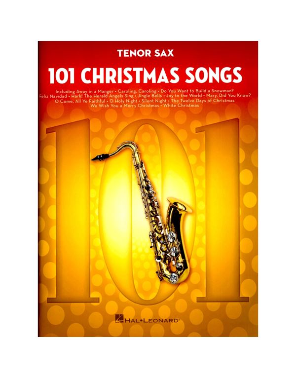 101-christmas-songs-gia-tenoro-saxofono-enlarge 101 Christmas Songs - Για Τενόρο Σαξόφωνο - Image 1