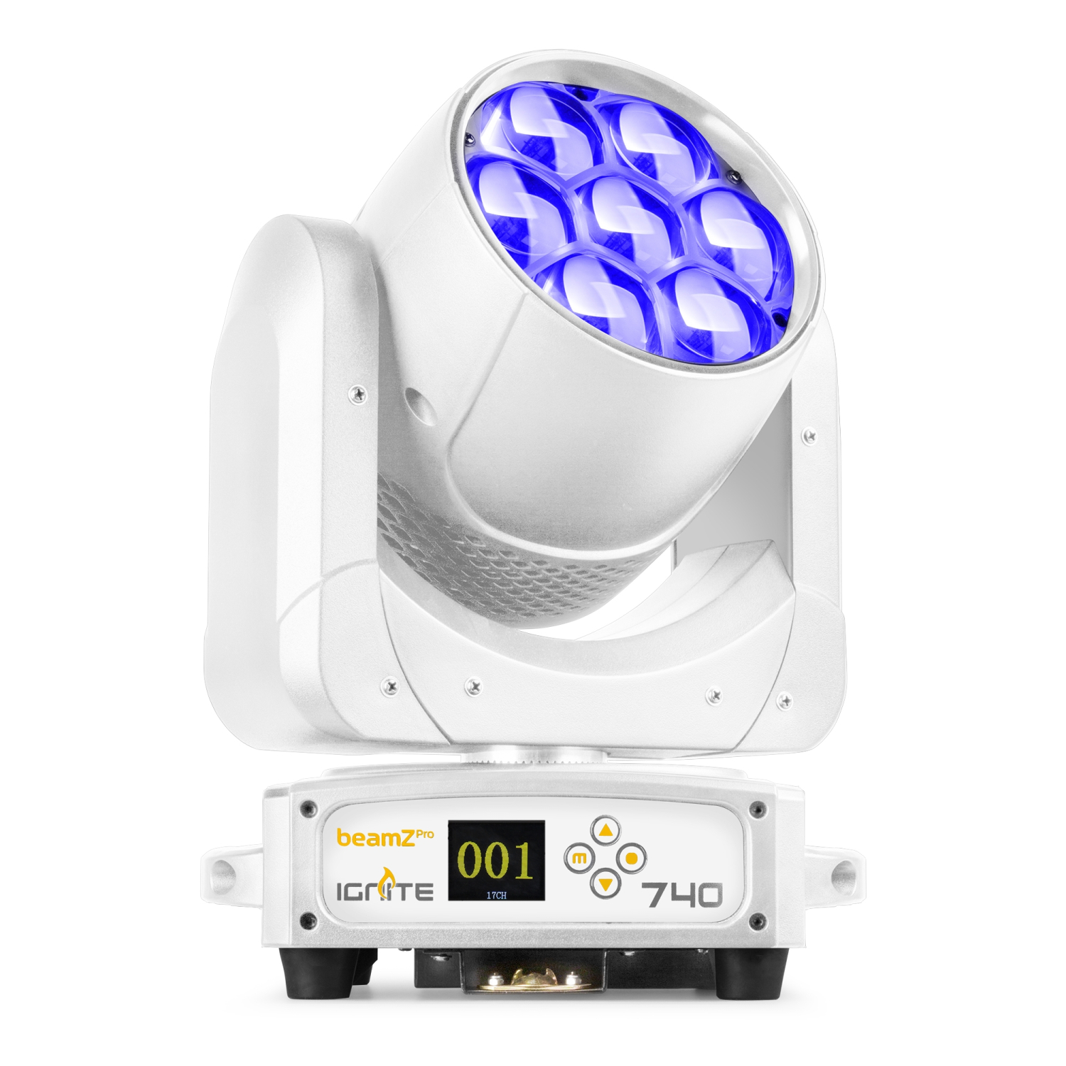 152121side1 IGNITE740WH | Κινούμενη Κεφαλή Wash BeamZPro - Image 1