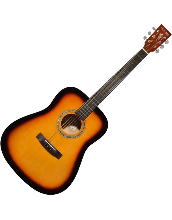 memphis-m-20-sb-akoustiki-kithara-se-sunburst-chroma-enlarge MEMPHIS M-20 SB Ακουστική Κιθάρα σε Sunburst Χρώμα - Image 1