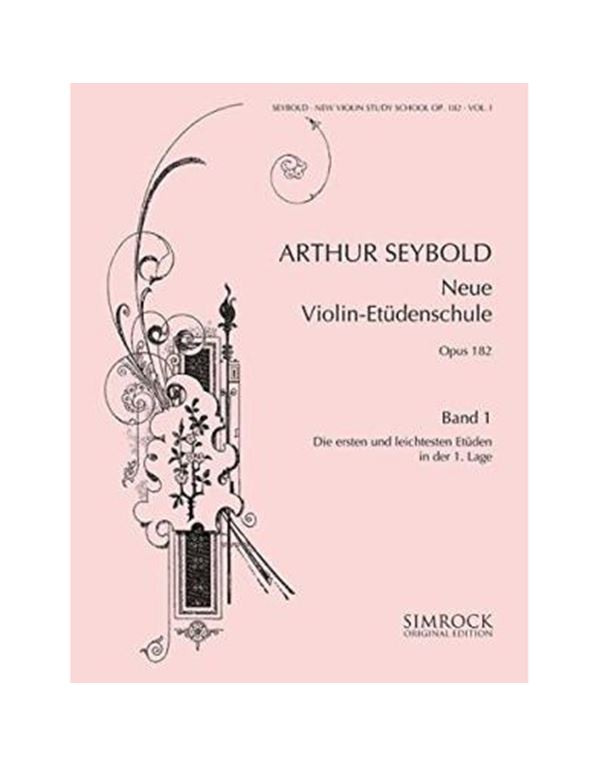 seybold-violin-etude-schule-op.182-n.1-enlarge SEYBOLD - Violin Etude Schule OP.182 N. 1 - Image 1
