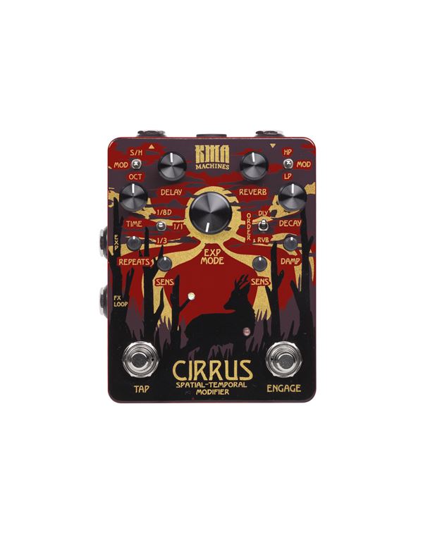 kma-audio-machines-cirrus-delay-reverb-petali-enlarge KMA Audio Machines Cirrus Delay / Reverb Πετάλι - Image 1