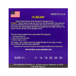 DR Strings HI-BEAM EHR-11 Χορδές Ηλεκτρικής Κιθάρας .011 -.050 Heavy - Image 2