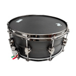 ds DRUM LIMITED EDITION TOTAL BLACK STEEL SNARE | Tαμπούρο Total Black Steel, 14"x 6" - Image 3
