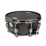 ds DRUM LIMITED EDITION TOTAL BLACK STEEL SNARE | Tαμπούρο Total Black Steel, 14"x 6"