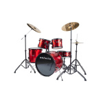 GRANITE Rock Beat Red Ντραμς με Πιατινία